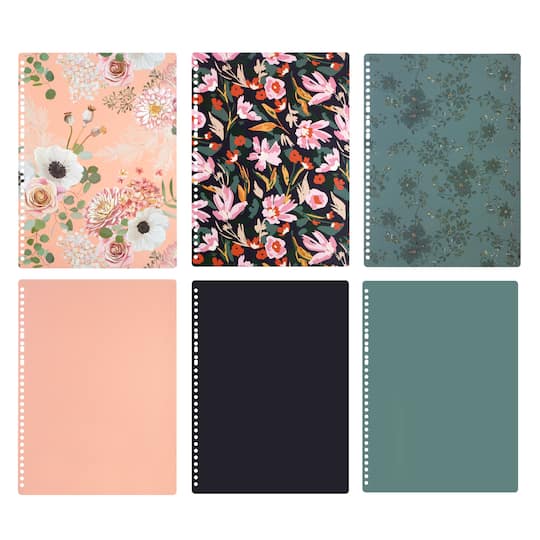 A4 Planner Floral Cover Sets, 3ct. by Recollections™
